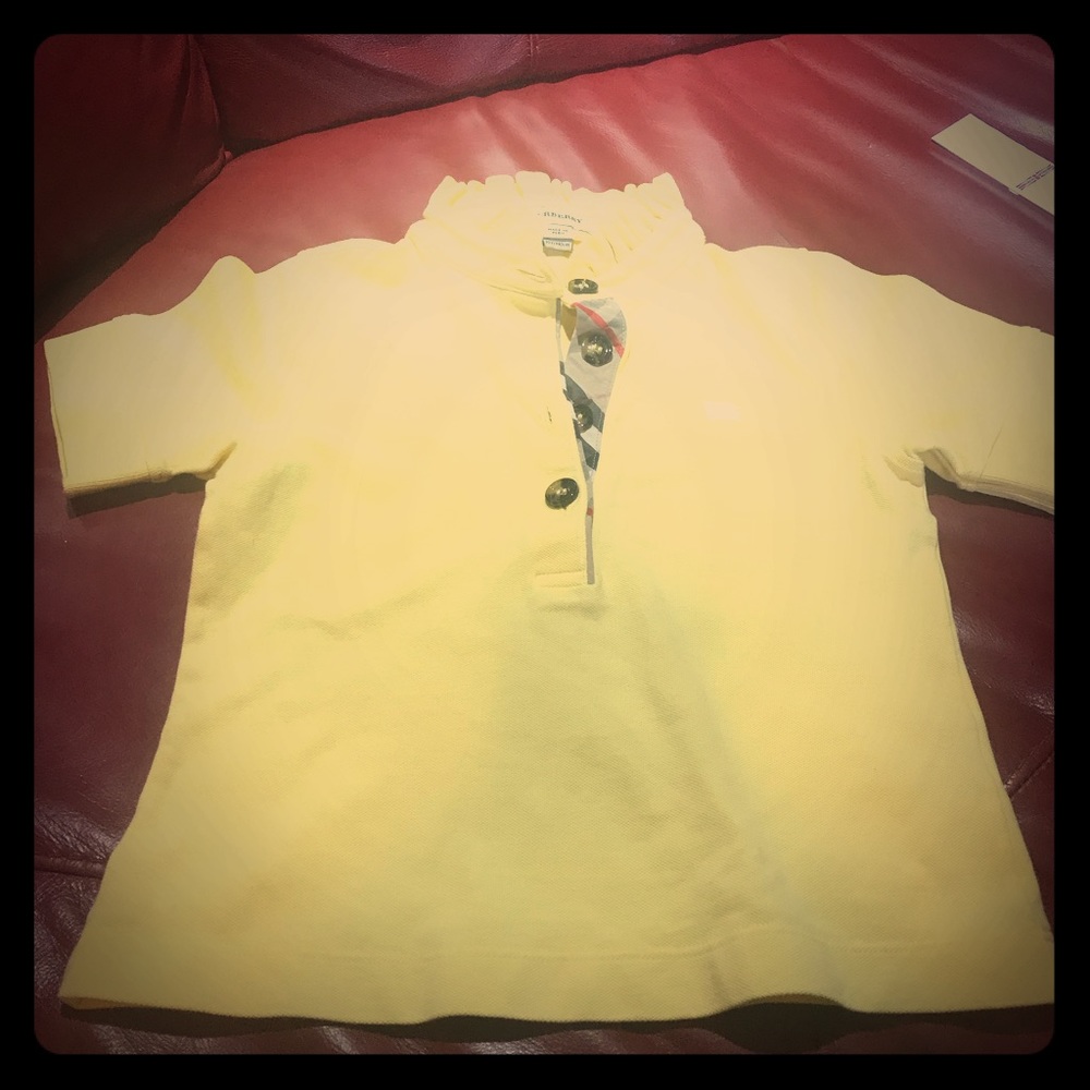 Burberry for girls cute top 6-7T